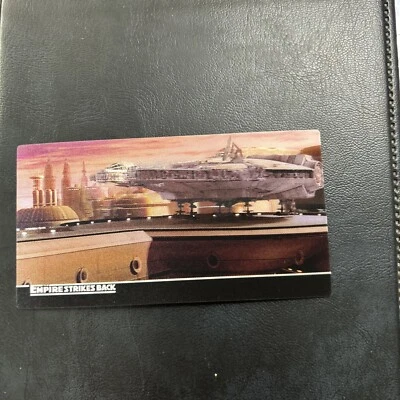 Star Wars The Empire Strikes Back 3d 2010  Topps #30 Millennium Falcon Han Solo - Image 1 of 2