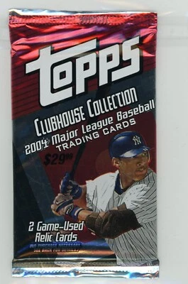 2004 Topps Baseball Clubhouse Collection Sealed Pack - Image 1 of 2