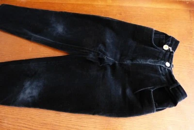 Pantalon velours ras forme jean - Photo 1/4