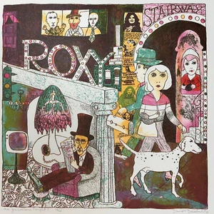 ARE YOU LONESOME TONIGHT? signed Lithograph David F. Driesbach 1981 ROXY - Picture 1 of 3