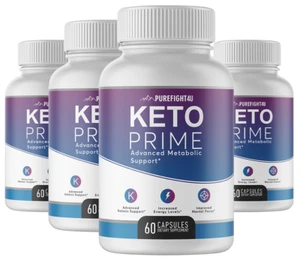 Keto Prime - Advanced Metabolic Support 4 Bottles 240 Capsules - Picture 1 of 5