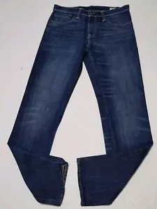 LEVI'S 511 WHITE OAK CONE DENIM MADE IN USA MEN'S JEANS SIZE 31X34 Blue - Picture 1 of 5