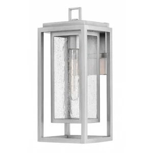 Hinkley Lighting Outdoor Republic Medium Wall Mount, Satin Nickel - 1004SI - Picture 1 of 1