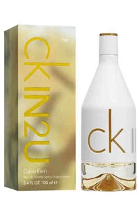 Calvin Klein CK In 2U Her Eau de Toilette Spray 100ml Womens Fragrance - Picture 1 of 8