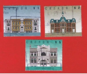 Canada #1375-1378 VF used Buildings Free S/H - Picture 1 of 1