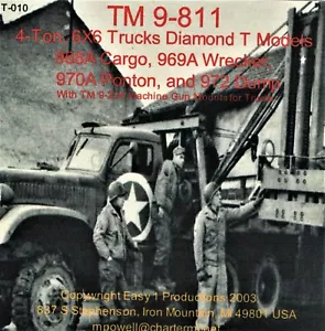 T010 The 4 Tonnen Diamond T 968A Cargo, 969A Wracker, 970A Ponton und 972 Müllhalde - Bild 1 von 9