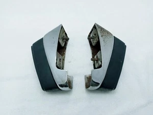 OEM 1973 PLYMOUTH DUSTER VALIANT REAR BUMPER GUARDS BUMPERETTES MOPAR SCAMP - Picture 1 of 7