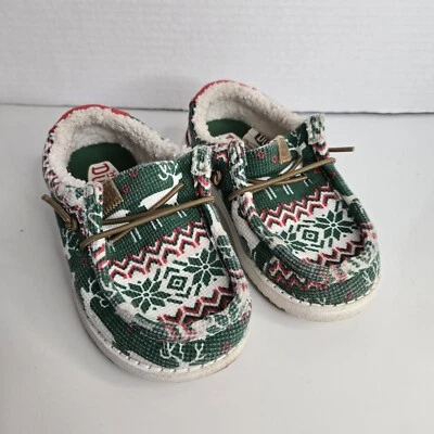 Эй чувак Уолли ребенка ясельного возраста уродливый свитер многоцветный поскользнуться на туфли искусственного Sheerling TD9 - Изображение 1 из 4