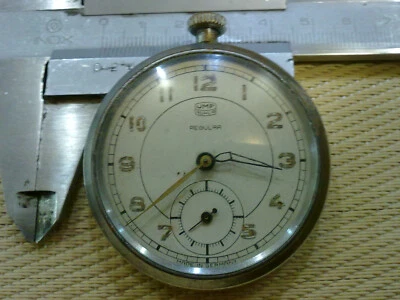 RELÓGIO DE BOLSO VINTAGE UMF, RUHLA, SATURNO - Imagem 1 de 2