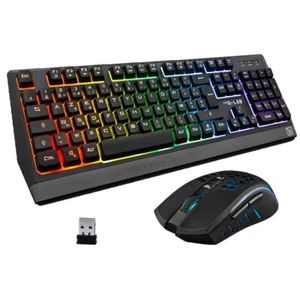 Pack Clavier - Souris Sans fil THE G-LAB Combo Tungsten Noir - Bild 1 von 8