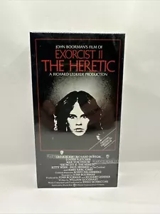 The Exorcist II 2 Heretic VHS HORROR NEW SEALED WARNER 1988 FIRST RUN Watermarks - Bild 1 von 8