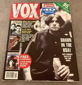 First Issue Of Vox Magazine Signed By The Contributing Journalists - Picture 1 of 2