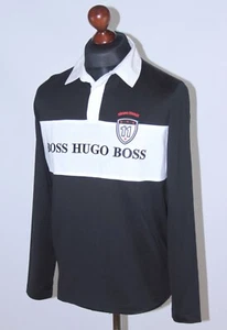 Camisa negra Hugo Boss Green Lone para hombre manga larga talla S - Imagen 1 de 10
