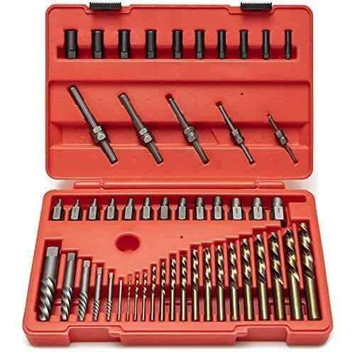 NEIKO 04202A 55-Piece Master Screw Extractor Bit Set