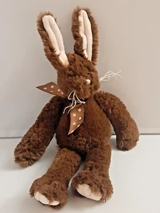 Peluche Bearington Collection marrón oscuro conejo frijol - Imagen 1 de 5