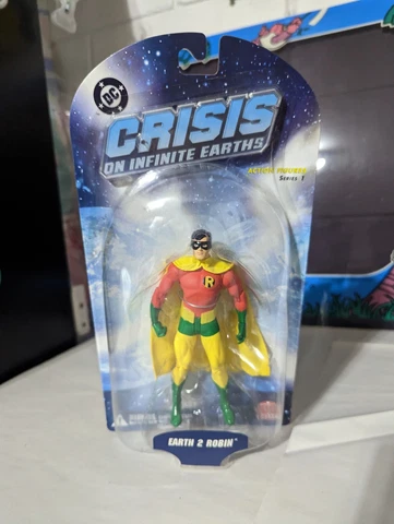 DC Direct Crisis on Infinite Earths Series 1 Earth 2 Robin 6" Action Figure Cover