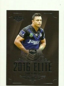 2016 NRL ELITE CANTERBURY BULLDOGS SAM PERRETT # 034 COMMON CARD TLA - Picture 1 of 1