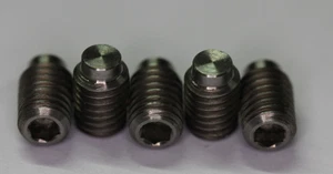 5 x Titan Gewindestifte / Titanium Grade 5 Set Screws ähnl. DIN915 M5 x 8 - Bild 1 von 1