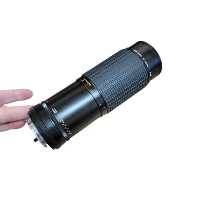 Sigma f = 75-300 мм 1:4 макро мульти покрытие объектива камеры 1:4.5 ~ 5.6 сделано в Японии - Изображение 1 из 4