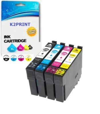 K2PRINT Cartouches encre Epson XP-335 XP335 Compatible Premium