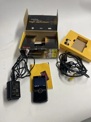 Kodak PLAYTOUCH (32 GB) High Definition Camcorder Tested Working 0511-01M - Image 1 of 4