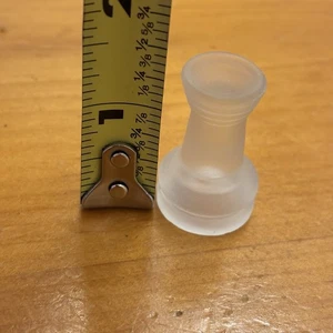 Gioco Scacchi Torre in Vetro Smerigliato Pezzo, Alto 1-13/16" Pezzo di Ricambio - Foto 1 di 3