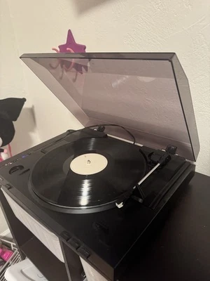 Sistema de tocadiscos estéreo Sony PS-LX300USB con cubierta antipolvo y lápiz óptico funciona muy bien Foto 1 de 3