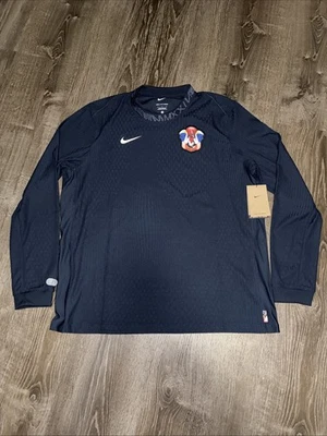 Camiseta Nike masculina tamanho L Team USA 2024 olímpica skate manga longa FD6333 451 - Imagem 1 de 4