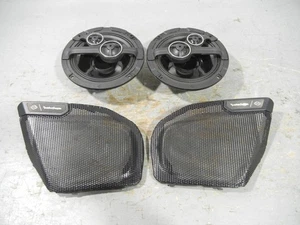 2025 Harley Davidson CVO Road Glide Helix Speakers Set & Grills, Used 76001011 - Foto 1 di 11