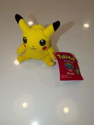 De colección Pokemon 5" Pikachu Treat Keepers Candy Holder Peluche Juguete Nintendo 1999  Foto 1 de 2