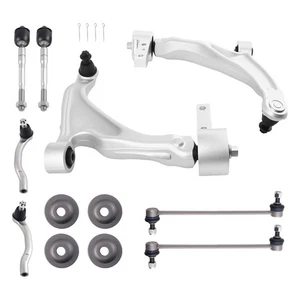 8x Front Lower Control Arm Kit Sway Bar Link Tie Rod End LH RH For Honda Pilot - Picture 1 of 12