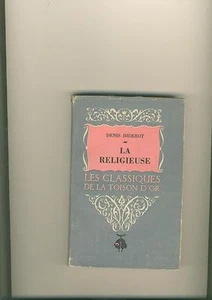 Diderot -  La Religieuse -les classiques de la toison d'or -  - Picture 1 of 1