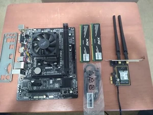 Gigabyte GA-F2A68HM-H; AMD A6-6400K; 8GB RAM; WLAN combo - Picture 1 of 6