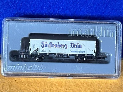 J11-13 TRAIN CAR - BOX CAR FURHENBERG BRAU - Z SCALE - MARKLIN Z MINI-CLUB 82552 - Image 1 of 4
