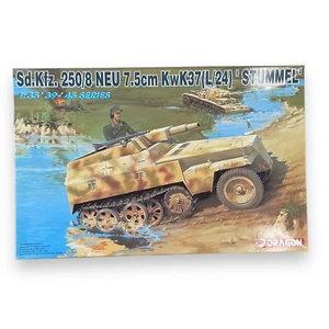 Sd.Kfz. 250/8 NEU 7.5cm KwK 37 (L/24) 'Stummel' 1:35 Dragon Model Kit 6102 - Imagen 1 de 7