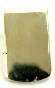 Sharp Classy Italian Solid Sterling Silver Money Clip - Picture 1 of 7