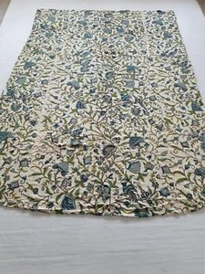 Vintage Kashmiri Crewelwork handbestickt Paradiesvogel Decke 328x230cm - Bild 1 von 14