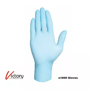 NEU Condor Untersuchungsqualität Nitrilhandschuhe 1000er Pack | Medium - blau - 9,5" - Bild 1 von 9
