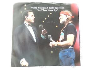 Willie Nelson & Julio Iglesias « As Time Goes By/You'll Never Know » PS 45 