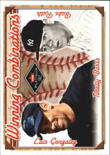 2001 Fleer Platinum Winning Combinations Baseball Card #26 L.Gonzalez/B.Ruth