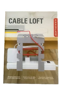 Kikkerland Cable Loft XOR79 Cable Organizer Hanging Metal Power - Picture 1 of 8