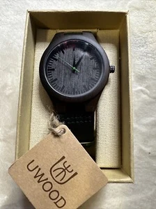 UWOOD Handmade Men's Wooden Watch - Picture 1 of 2