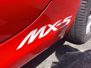 Mazda MX5 Miata Vinyl Side Skirt Graphic NC Mk3 - Picture 1 of 3