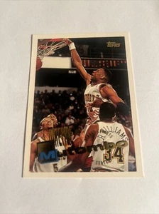 1995-96 Topps Dikembe Mutumbo #190 Denver Nuggets Georgetown Hoyas - Picture 1 of 1