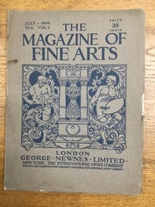1906 VG The Magazine of Fine Arts Vol2 #8 July w/Art Prints,Porcelain,Lithos - Picture 1 of 13