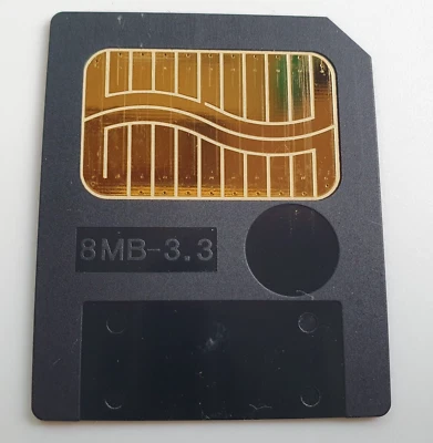 FujiFilm MG-8S SmartMedia 8MB 3.3V Smart Media Memory Card Fuji Made in Japan - Image 1 of 2