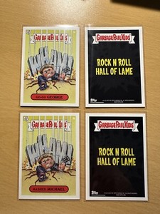 2023 Topps Garbage Pail Kids GPK Rock N Roll Hall Of Lame 1ab WHAM George Michae