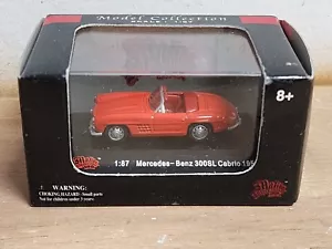 Mercedes Benz 300SL 1954 convertible Malibu diecast 00100 modelo escala HO - Imagen 1 de 2