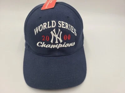 Vintage New York Yankees 2000 World Series Champions Twins Enterprise Hat Cap - Image 1 of 4