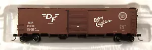 HO Scale - ATLAS 20 005 858 MISSOURI PACIFIC 50' Postwar Single Door Box Car - Imagen 1 de 5